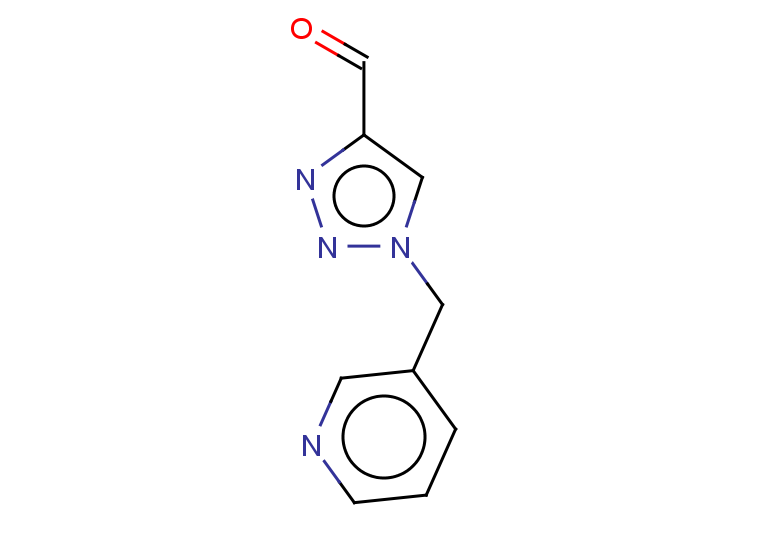 1-[(pyridin-3-yl)methyl]-1H-1,2,3-triazole-4-carbaldehyde