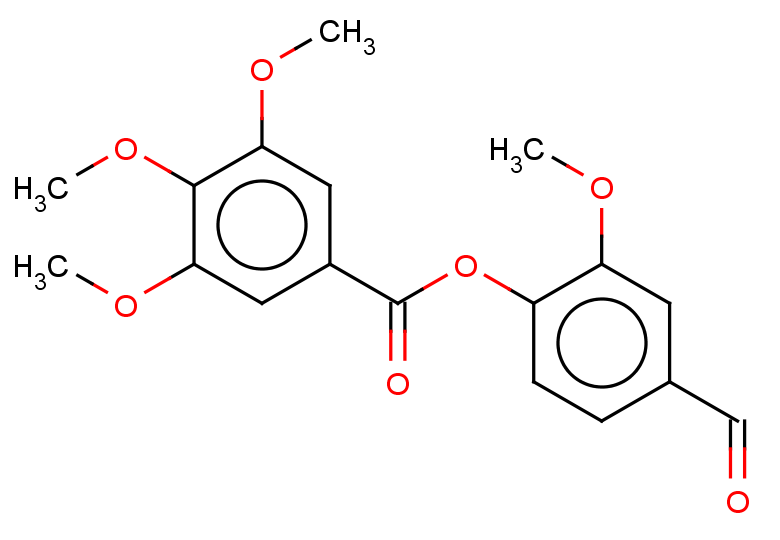 4-formyl-2-methoxyphenyl 3,4,5-trimethoxybenzoate