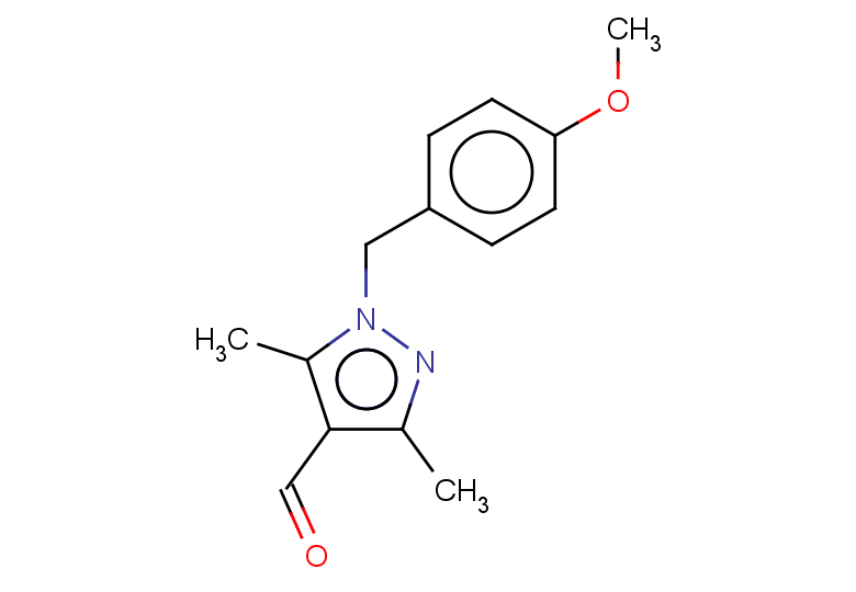 1-[(4-methoxyphenyl)methyl]-3,5-dimethyl-1H-pyrazole-4-carbaldehyde