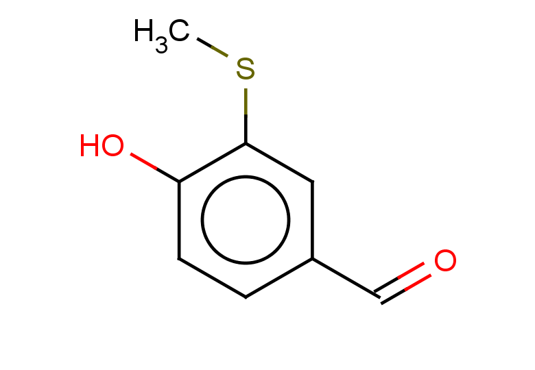 4-hydroxy-3-(methylsulfanyl)benzaldehyde