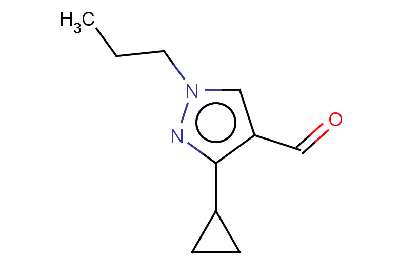 3-cyclopropyl-1-propyl-1H-pyrazole-4-carbaldehyde