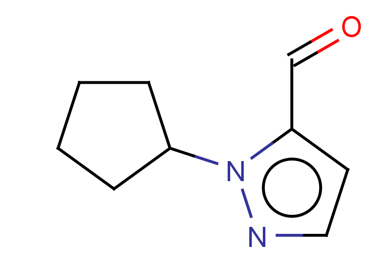 1-cyclopentyl-1H-pyrazole-5-carbaldehyde