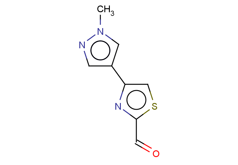 4-(1-methyl-1H-pyrazol-4-yl)-1,3-thiazole-2-carbaldehyde