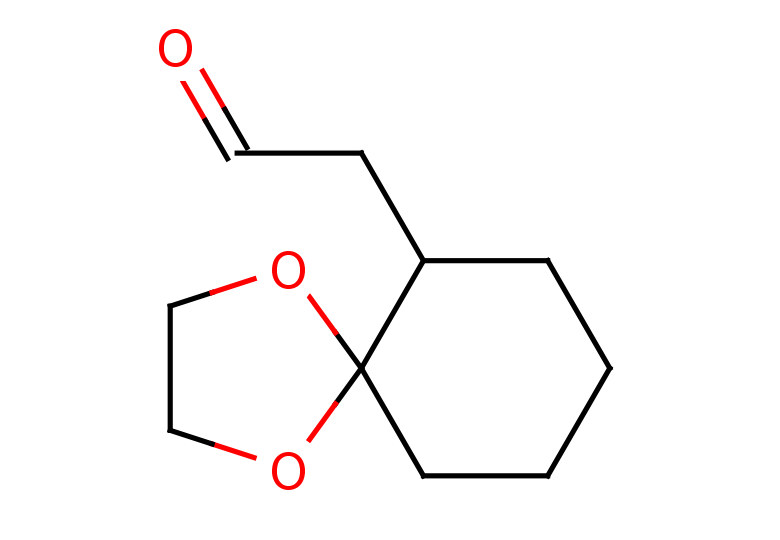 2-{1,4-dioxaspiro[4.5]decan-6-yl}acetaldehyde