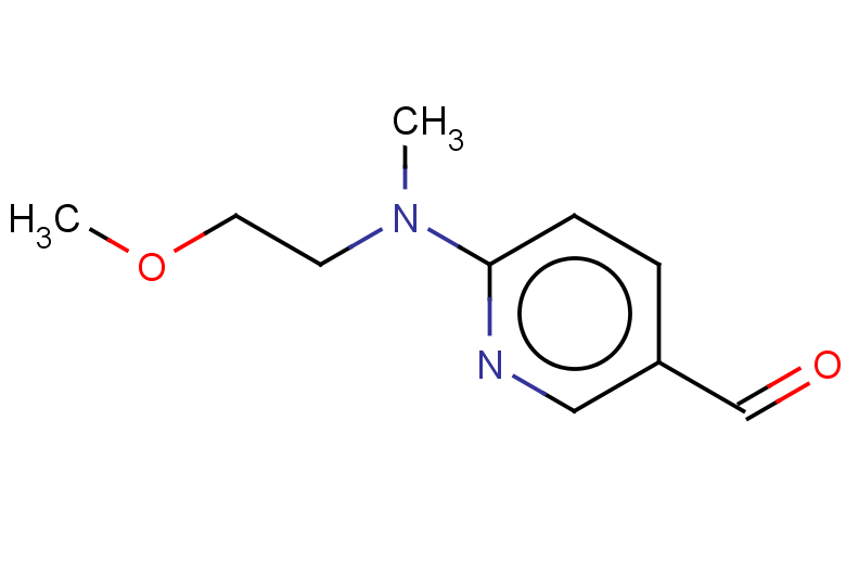 6-[(2-methoxyethyl)(methyl)amino]pyridine-3-carbaldehyde