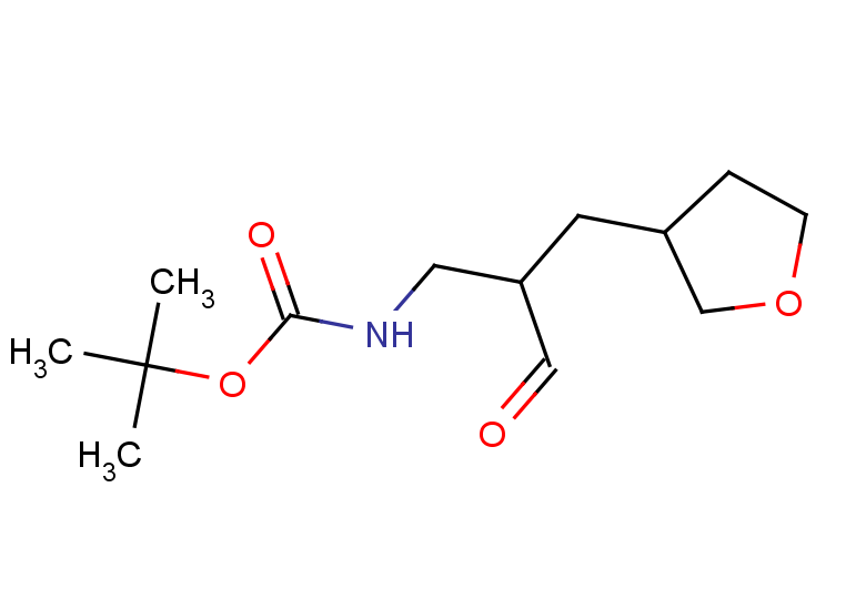 tert-butyl N-{3-oxo-2-[(oxolan-3-yl)methyl]propyl}carbamate