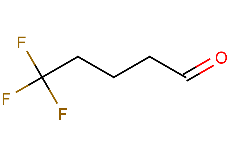 5,5,5-trifluoropentanal