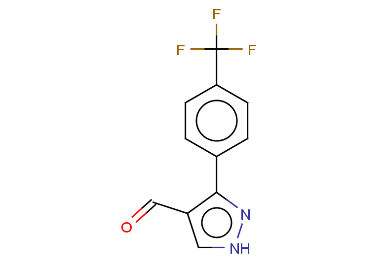 3-[4-(trifluoromethyl)phenyl]-1H-pyrazole-4-carbaldehyde
