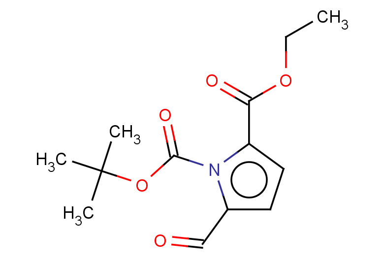 1-tert-butyl 2-ethyl 5-formyl-1H-pyrrole-1,2-dicarboxylate