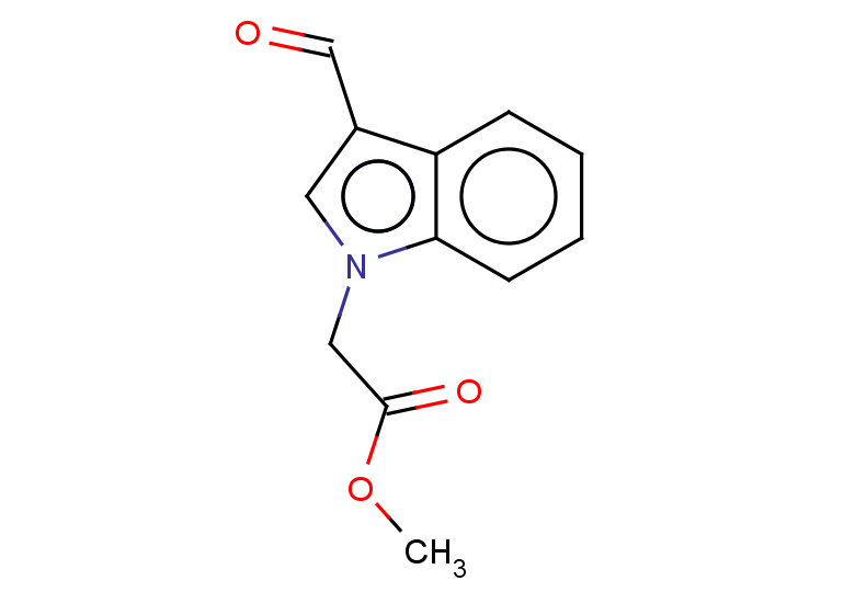 methyl 2-(3-formyl-1H-indol-1-yl)acetate