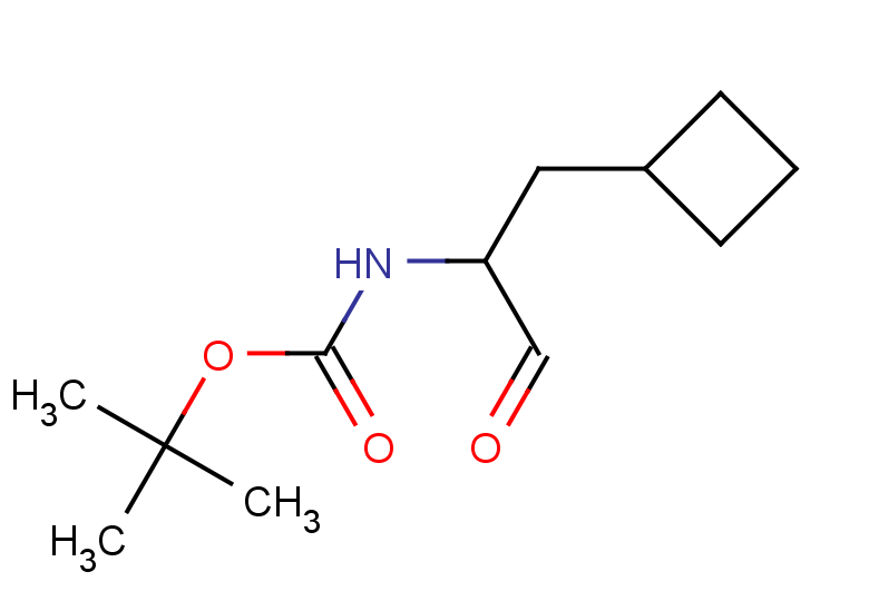 tert-butyl N-(1-cyclobutyl-3-oxopropan-2-yl)carbamate
