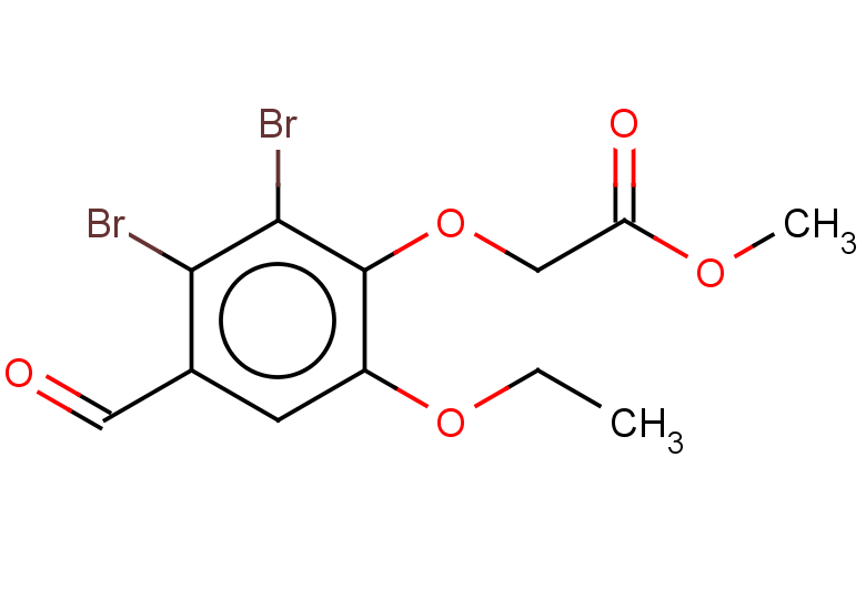 METHYL (2,3-DIBROMO-6-ETHOXY-4-FORMYLPHENOXY)ACETATE