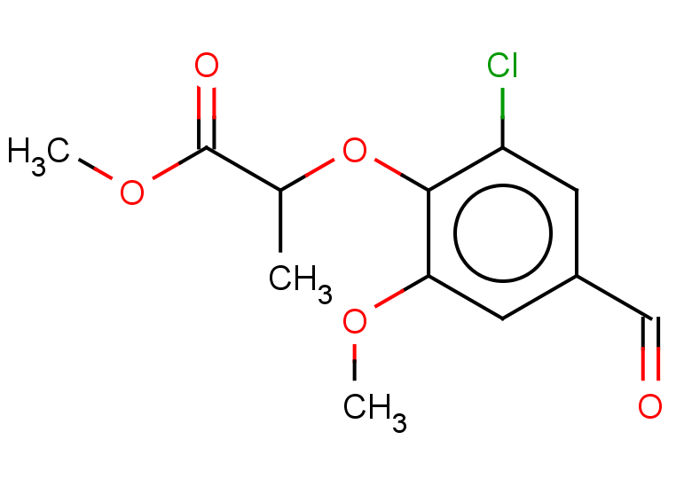 METHYL 2-(2-CHLORO-4-FORMYL-6-METHOXYPHENOXY)PROPANOATE