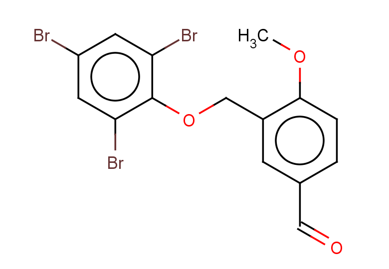 4-methoxy-3-[(2,4,6-tribromophenoxy)methyl]benzaldehyde