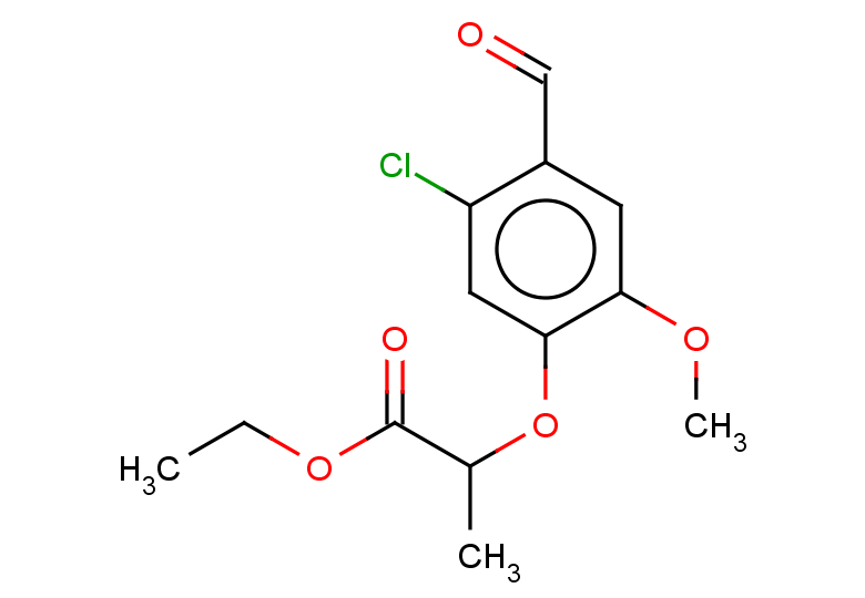ETHYL 2-(5-CHLORO-4-FORMYL-2-METHOXYPHENOXY)PROPANOATE