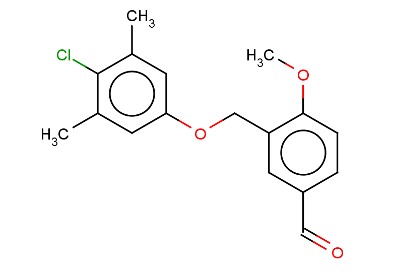 3-[(4-chloro-3,5-dimethylphenoxy)methyl]-4-methoxybenzaldehyde