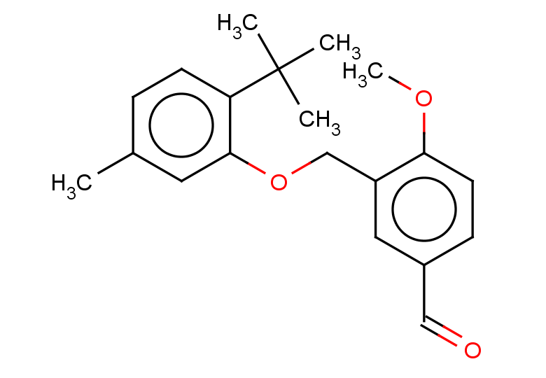 3-[(2-tert-butyl-5-methylphenoxy)methyl]-4-methoxybenzaldehyde