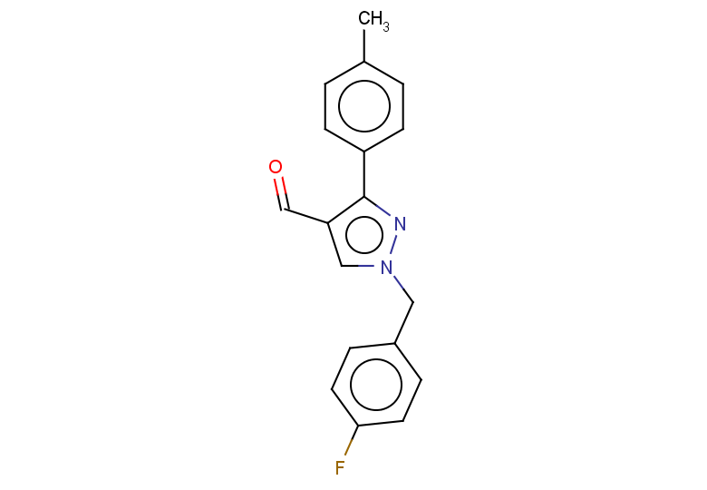 1-(4-FLUOROBENZYL)-3-(4-METHYLPHENYL)-1H-PYRAZOLE-4-CARBALDEHYDE