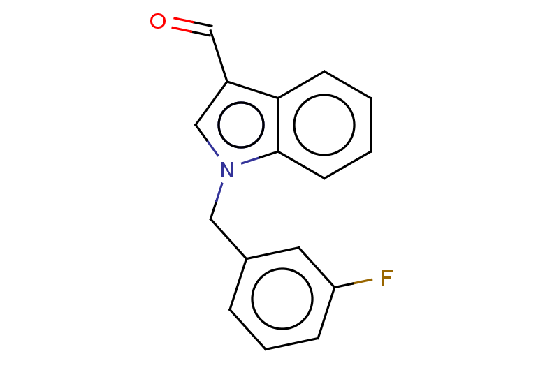 1-[(3-fluorophenyl)methyl]-1H-indole-3-carbaldehyde