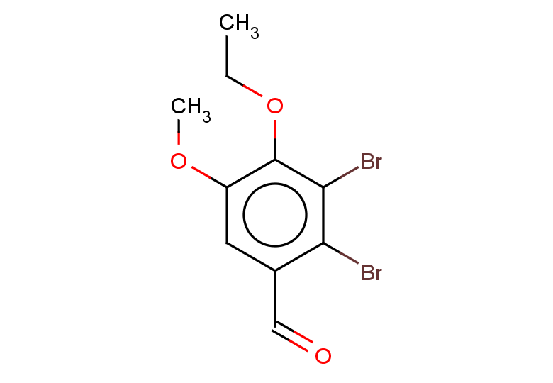 2,3-DIBROMO-4-ETHOXY-5-METHOXYBENZALDEHYDE