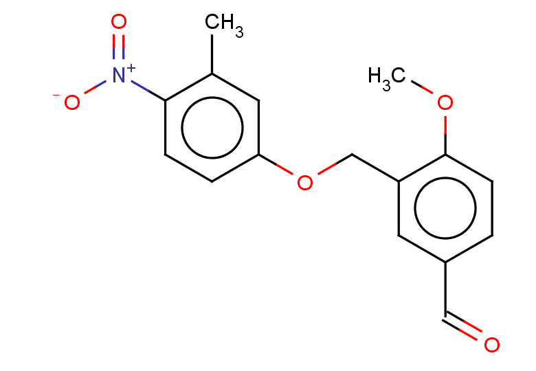 4-methoxy-3-[(3-methyl-4-nitrophenoxy)methyl]benzaldehyde