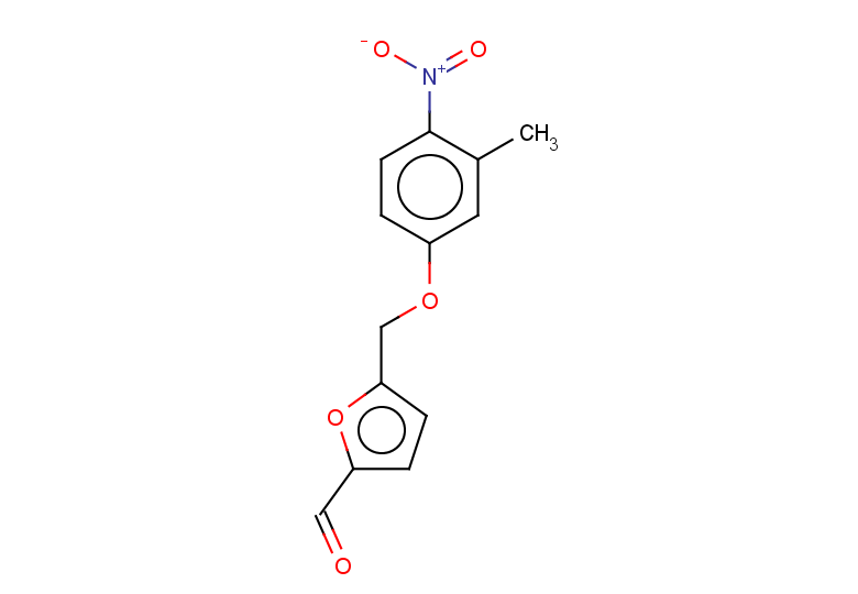 5-[(3-methyl-4-nitrophenoxy)methyl]furan-2-carbaldehyde