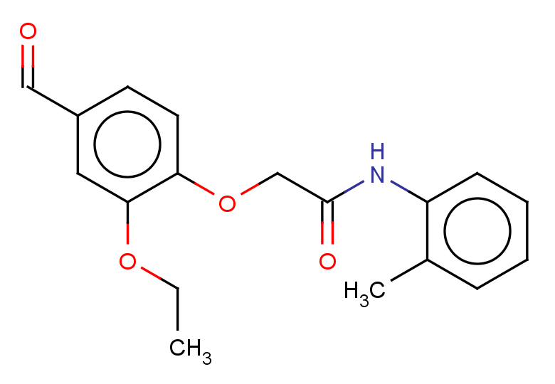 2-(2-ethoxy-4-formylphenoxy)-N-(2-methylphenyl)acetamide