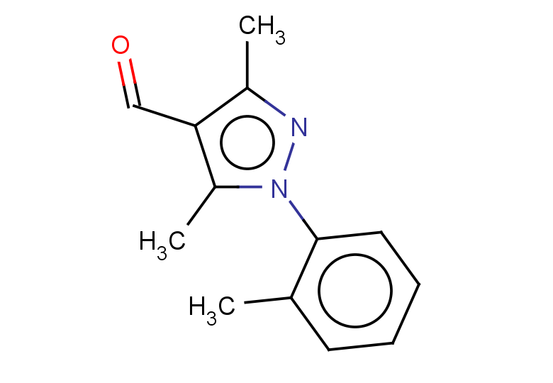 3,5-dimethyl-1-(2-methylphenyl)-1H-pyrazole-4-carbaldehyde