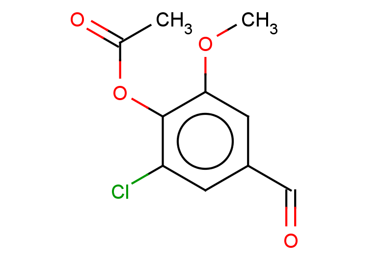 2-CHLORO-4-FORMYL-6-METHOXYPHENYL ACETATE