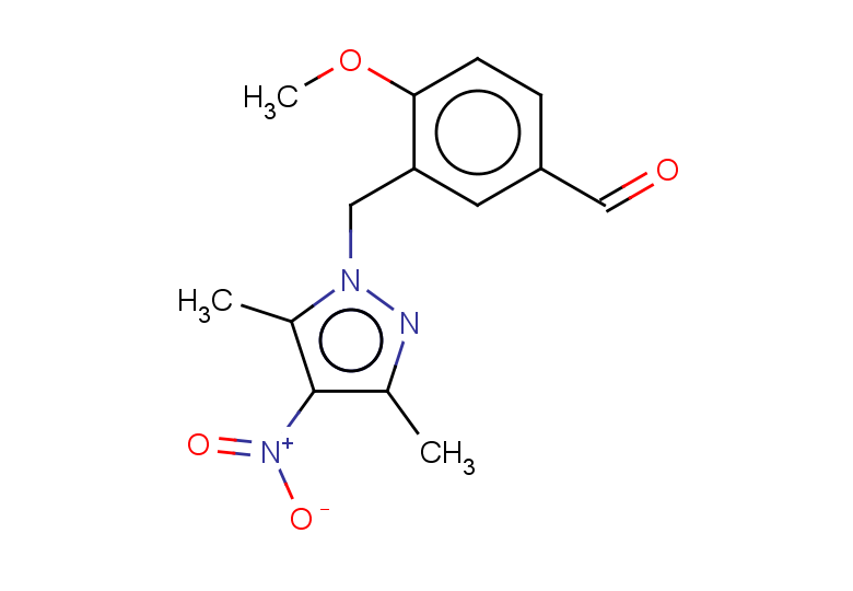 3-[(3,5-dimethyl-4-nitro-1H-pyrazol-1-yl)methyl]-4-methoxybenzaldehyde