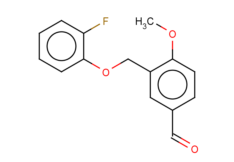 3-[(2-fluorophenoxy)methyl]-4-methoxybenzaldehyde