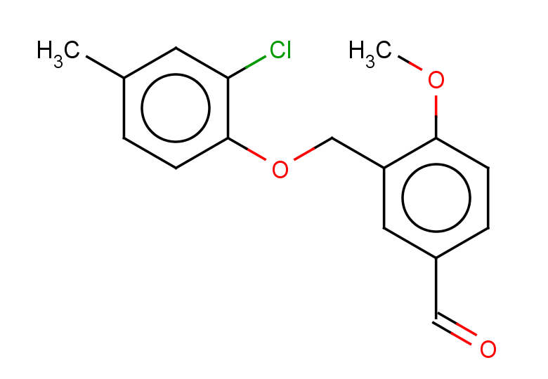 3-(2-CHLORO-4-METHYL-PHENOXYMETHYL)-4-METHOXY-BENZALDEHYDE