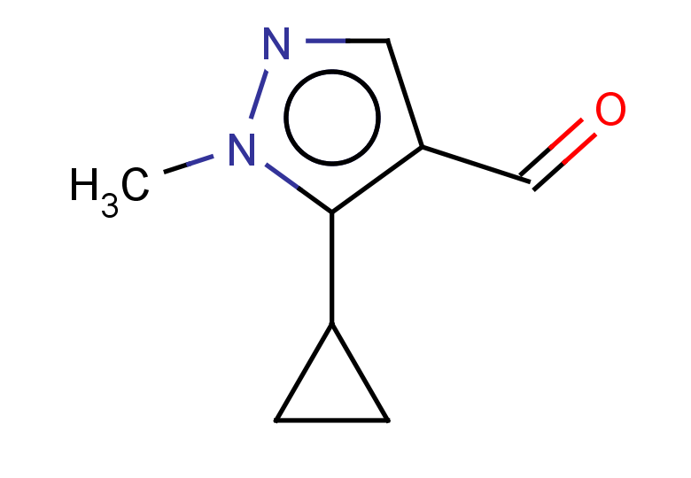 5-cyclopropyl-1-methyl-1H-pyrazole-4-carbaldehyde
