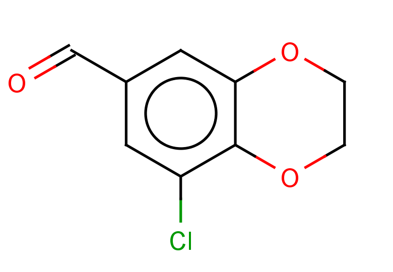 8-chloro-2,3-dihydro-1,4-benzodioxine-6-carbaldehyde