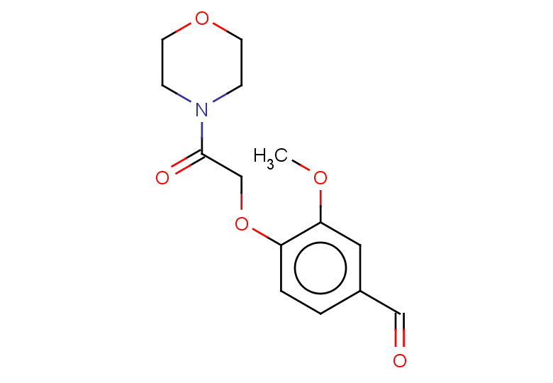 3-methoxy-4-[2-(morpholin-4-yl)-2-oxoethoxy]benzaldehyde