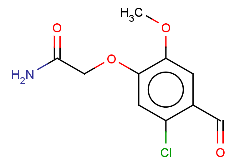2-(5-CHLORO-4-FORMYL-2-METHOXYPHENOXY)ACETAMIDE
