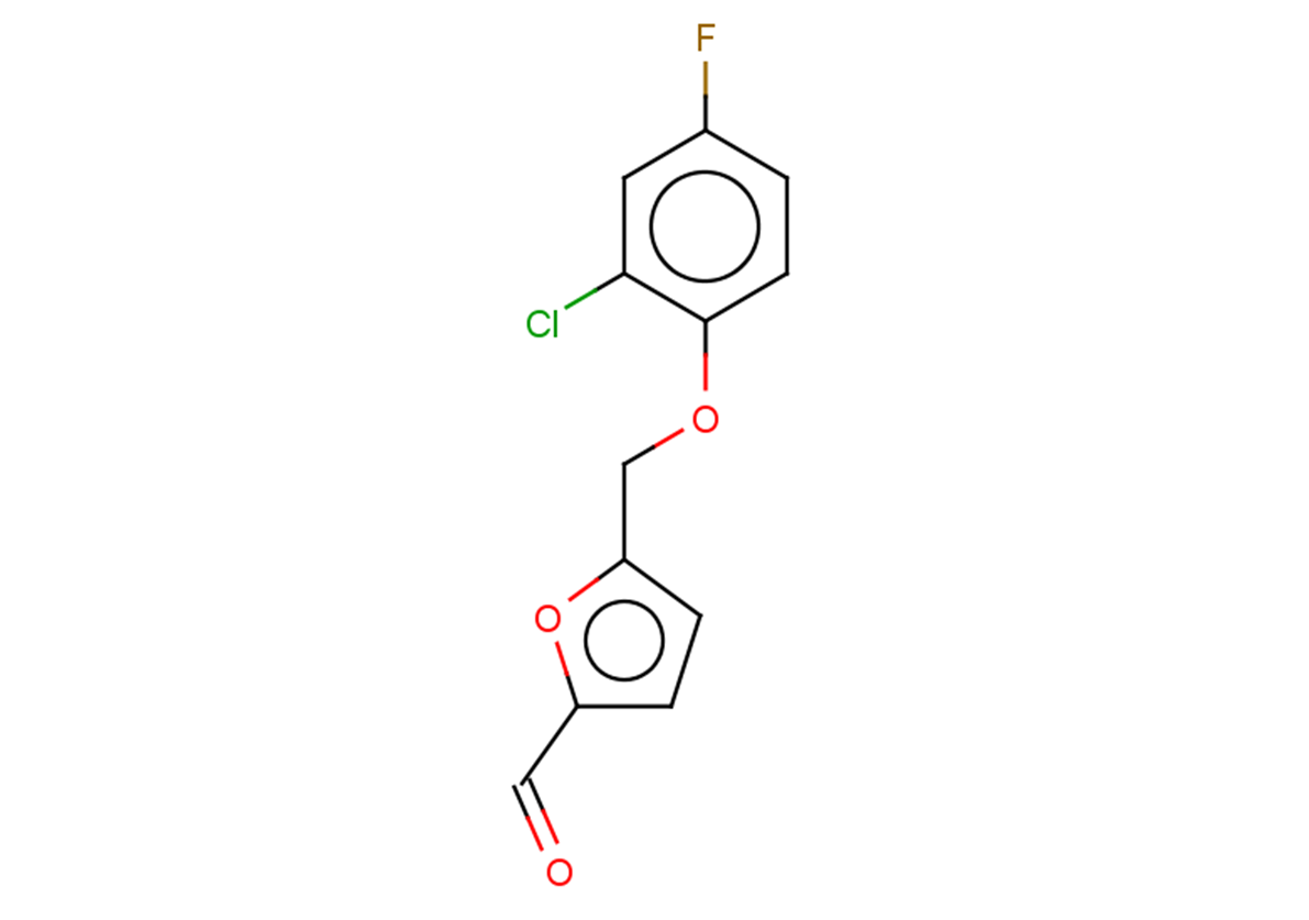 5-(2-chloro-4-fluorophenoxymethyl)furan-2-carbaldehyde