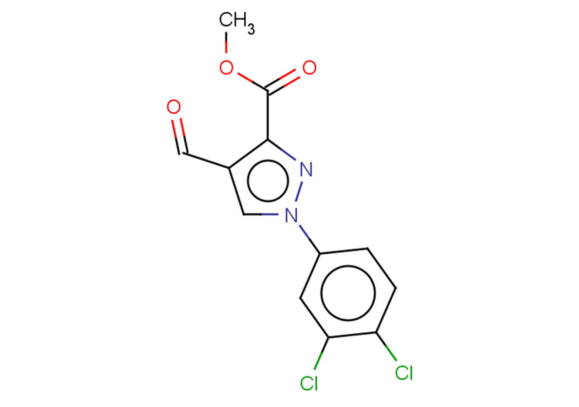 methyl 1-(3,4-dichlorophenyl)-4-formyl-1H-pyrazole-3-carboxylate