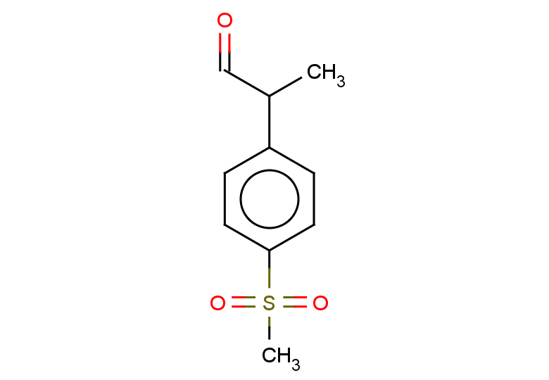 2-(4-methanesulfonylphenyl)propanal