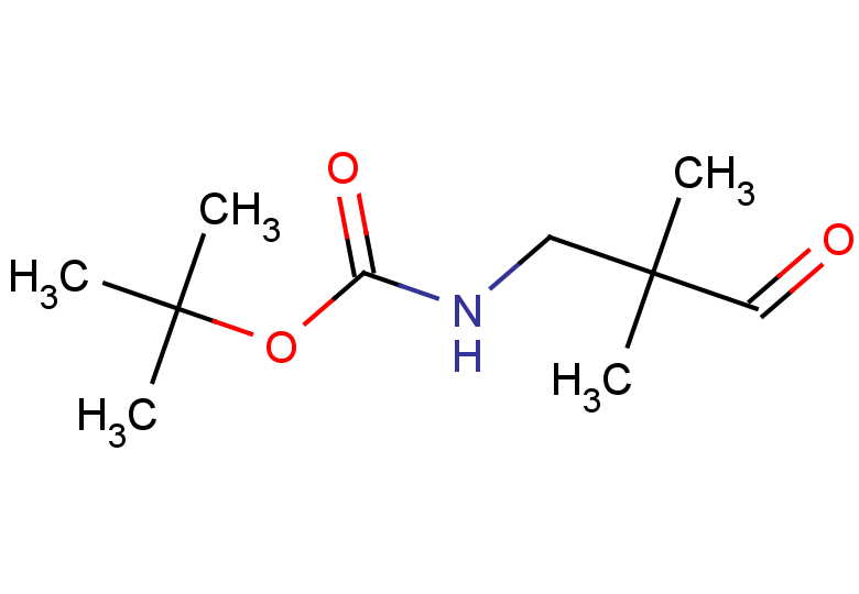 tert-butyl N-(2,2-dimethyl-3-oxopropyl)carbamate