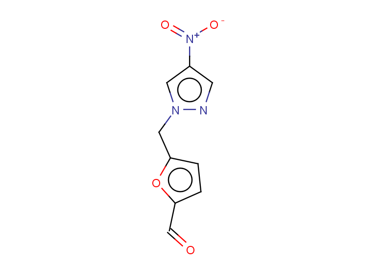 5-[(4-nitro-1H-pyrazol-1-yl)methyl]furan-2-carbaldehyde