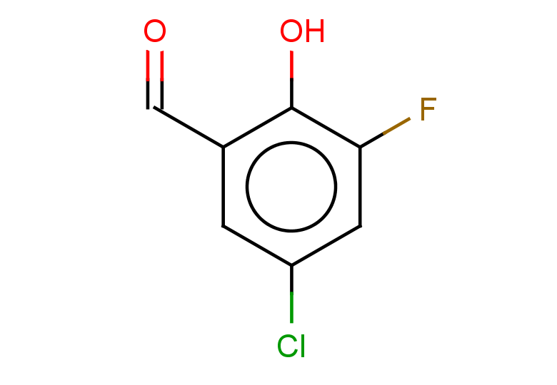 5-chloro-3-fluoro-2-hydroxybenzaldehyde