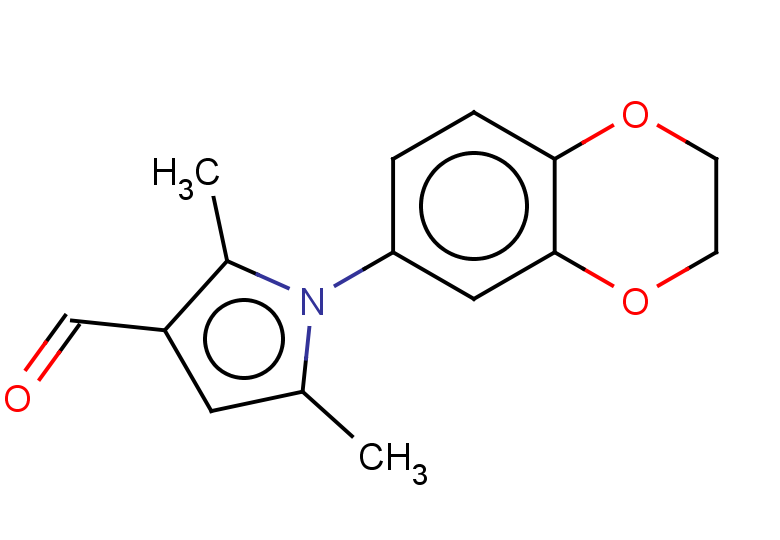1-(2,3-dihydro-1,4-benzodioxin-6-yl)-2,5-dimethyl-1H-pyrrole-3-carbaldehyde