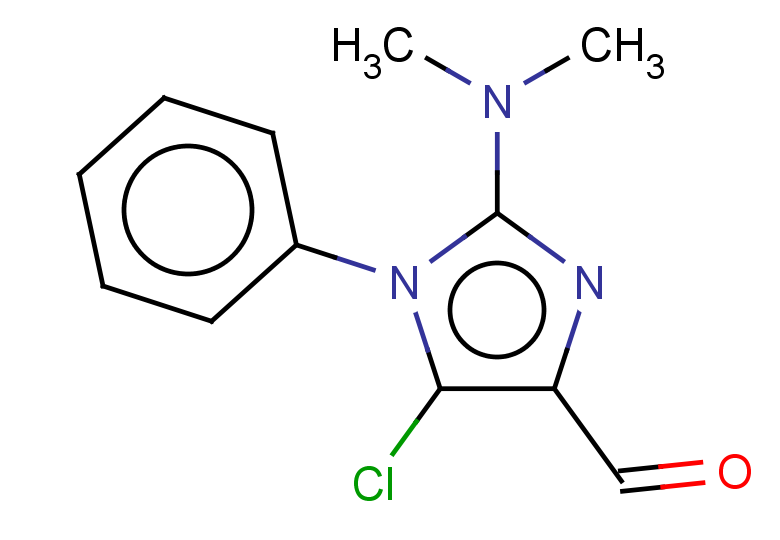5-chloro-2-(dimethylamino)-1-phenyl-1H-imidazole-4-carbaldehyde