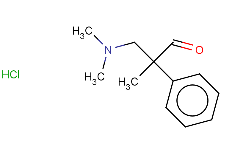 3-(dimethylamino)-2-methyl-2-phenylpropanal hydrochloride