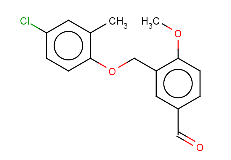 3-[(4-chloro-2-methylphenoxy)methyl]-4-methoxybenzaldehyde