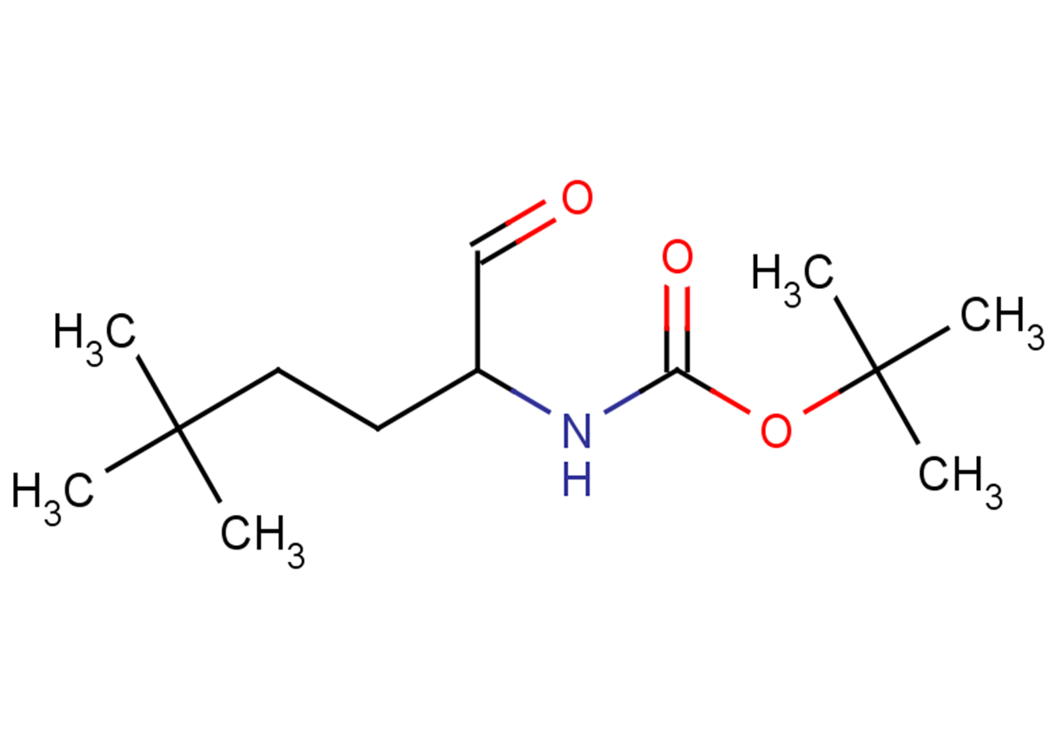 tert-butyl N-(5,5-dimethyl-1-oxohexan-2-yl)carbamate