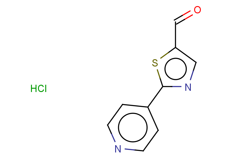 2-(pyridin-4-yl)-1,3-thiazole-5-carbaldehyde hydrochloride