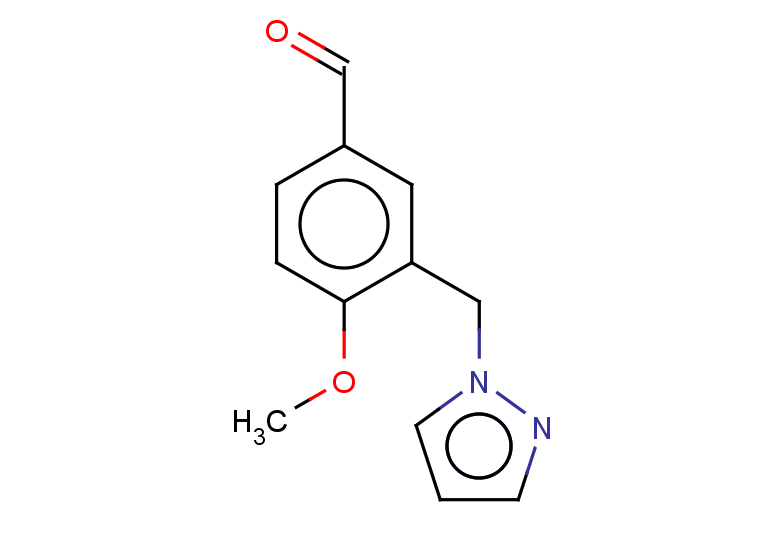 4-methoxy-3-[(1H-pyrazol-1-yl)methyl]benzaldehyde