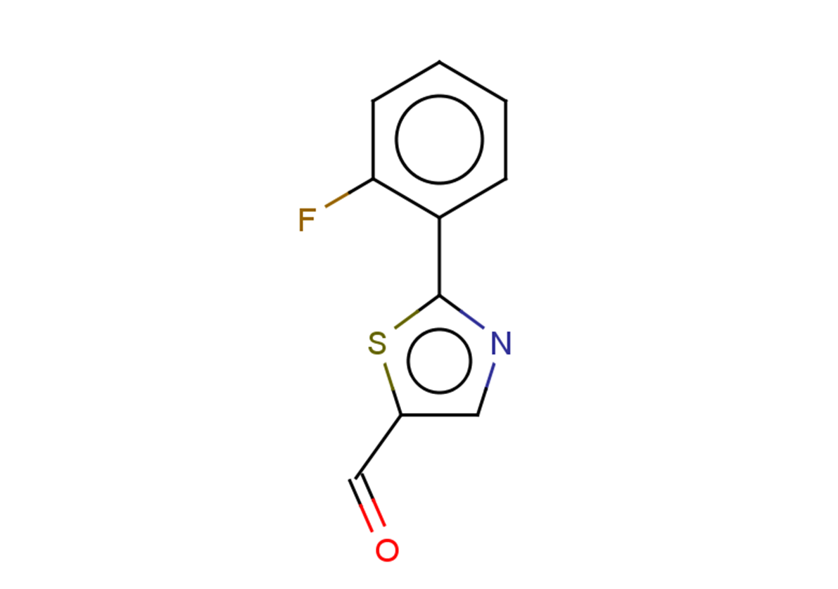 2-(2-fluorophenyl)-1,3-thiazole-5-carbaldehyde